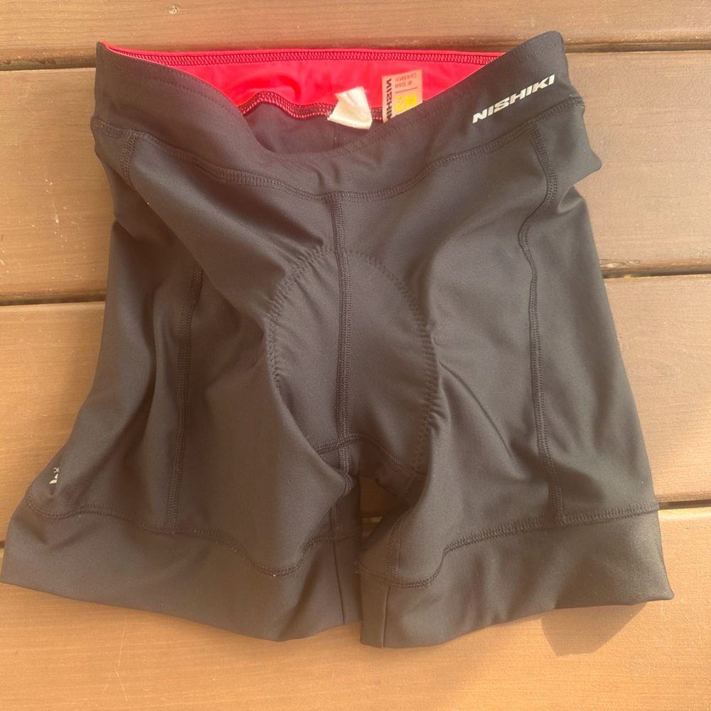 Nishiki Women's Padded Cycle Bike Shorts Size Small EUC